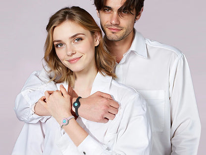 TOTWOO Candy Collection Long Distance Touch Bracelets – Colorful Vibration & Light-Up Bands, Gifts for Girlfriend, Pairing Jewelry