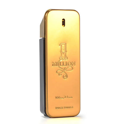 Hot Million Gold Perfume for Men & Women, Seductive Leather Notes, 100ml Valentine's Day Gift