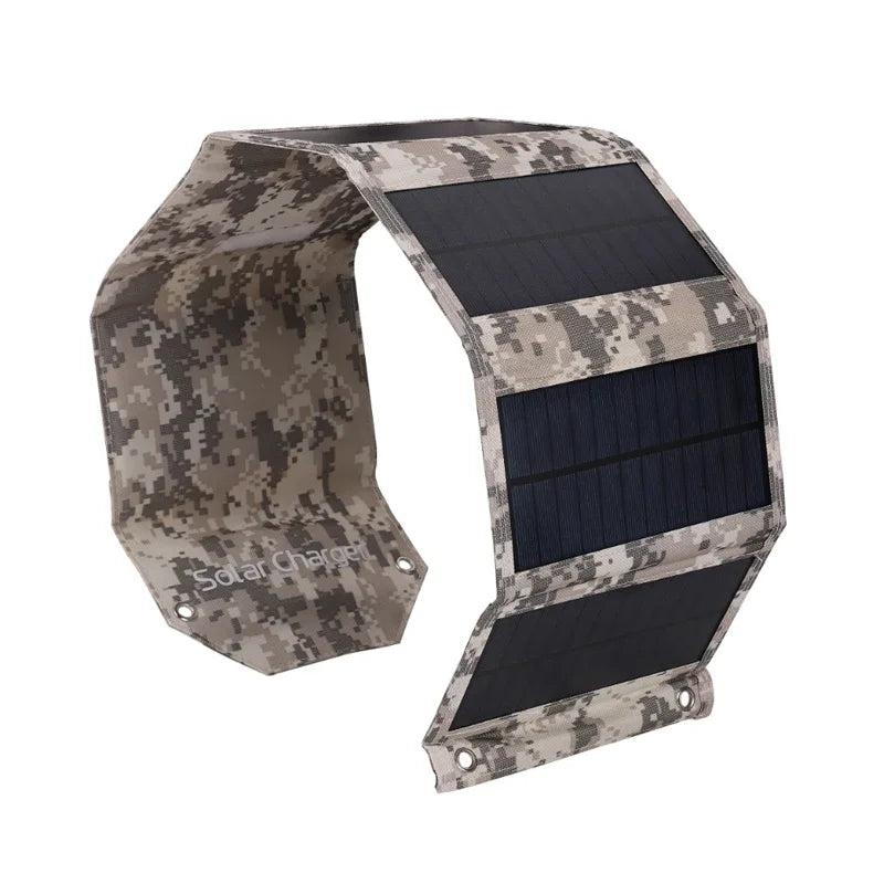 60W 80W 100W Foldable Solar Panel — 5V USB Portable Waterproof Charger for Phone, Camping & Power Bank