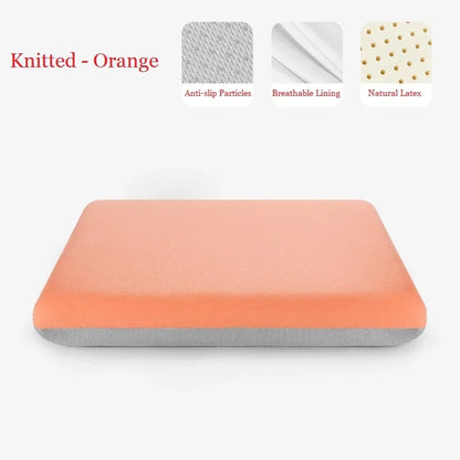 JFLEGAL Thailand Natural Latex Cushion – Washable Square Seat Pad for Buttocks Pain Relief, Office Chair Cushion Cojin