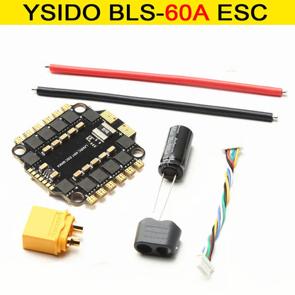 F4V3S F4 V3 V3S PLUS FC Stack with OSD & Barometer – 30A 45A 60A ESC for FPV Racing Drones