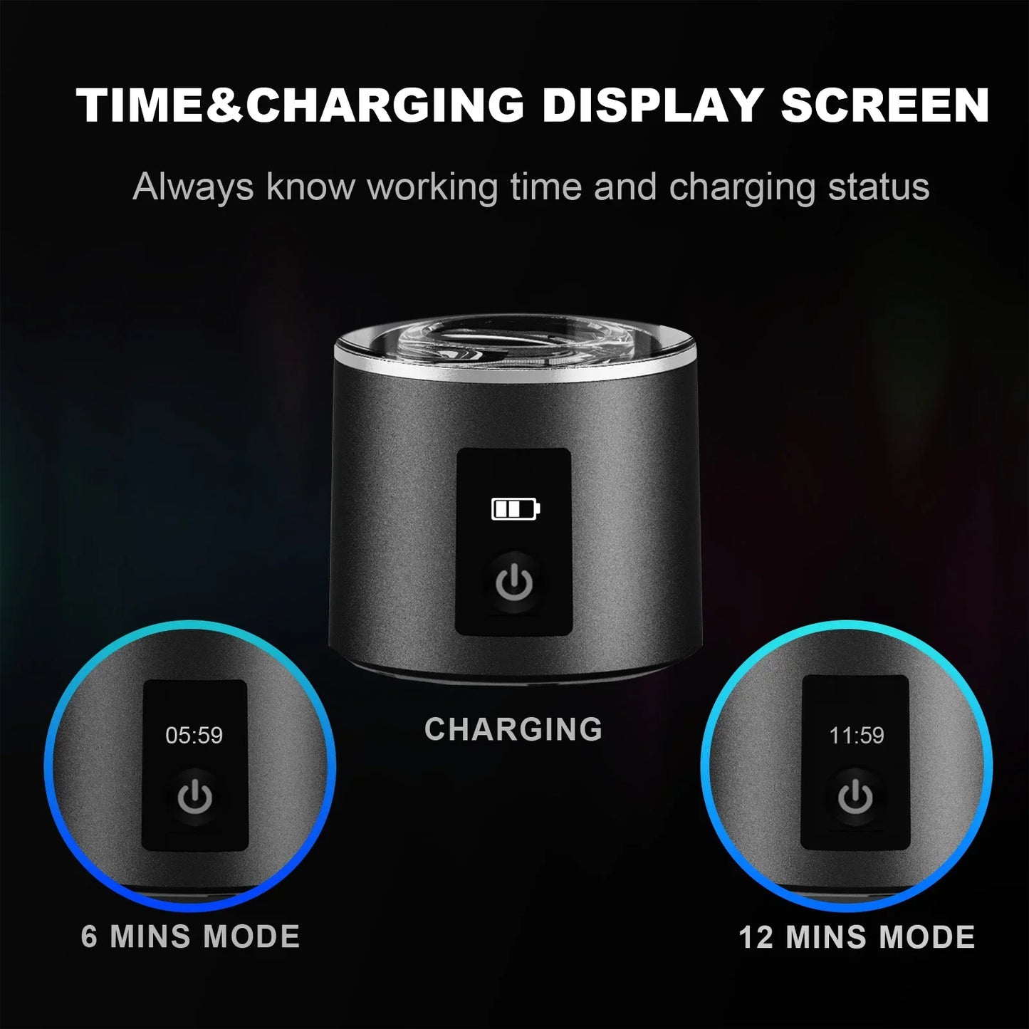 ALTHY Molecular Hydrogen Water Generator Bottle - DuPont SPE&PEM Dual Chamber Ionizer with Charging & Time Display