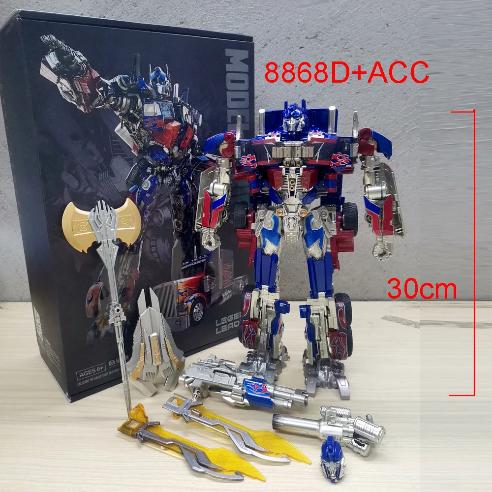 YOUHU 8868G Transformation Toys – SS05 OP Commander Trailer & Circular Arsenal Combiner Action Figure Robot Model
