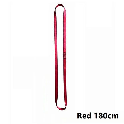 22kN Rock Climbing Sling Belt – High Strength Polyester Protective Belt for Professional Outdoor Equipment
