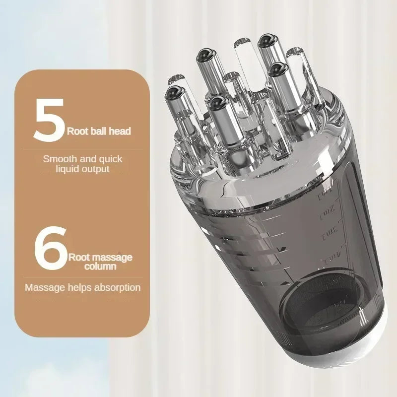 Portable Scalp Applicator Liquid Comb - Mini Massage Comb for Essential Oil Guiding Massager, Anti Hair Loss Scalp Care Tool