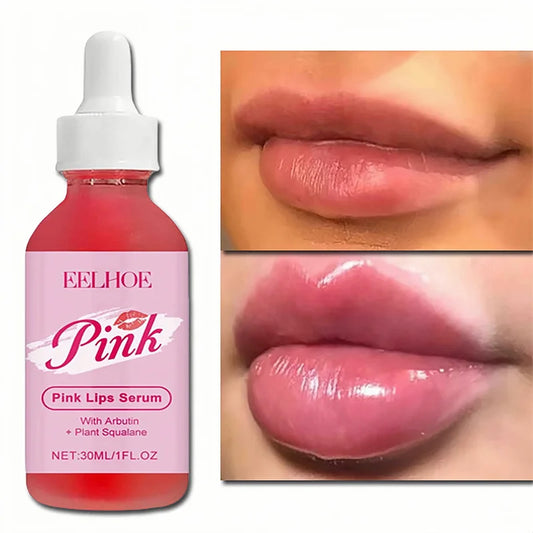 Instant Lip Plumping Serum - Nourishing Moisturizing Anti-Wrinkle Lip Gloss for Fuller Sexy Lips