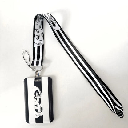 Cartoon Anime Lanyard – Key, Card & Badge Holder Neck Strap, DIY Keychain Hang Rope