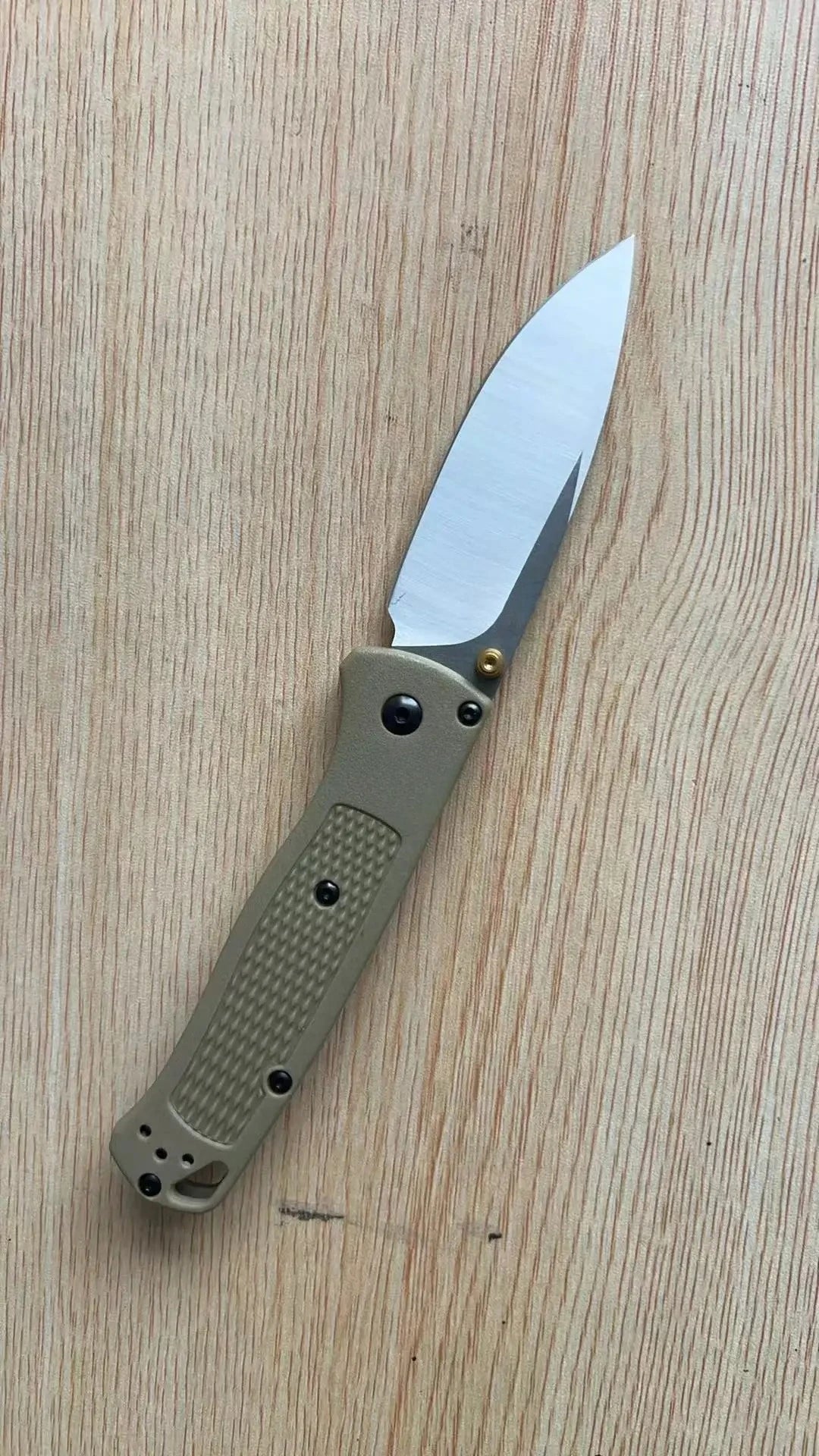 BM Bugout EDC Folding Pocket Knife – Black/White Blade Tactical Survival Knife for Outdoor, Rescue & Everyday Carry