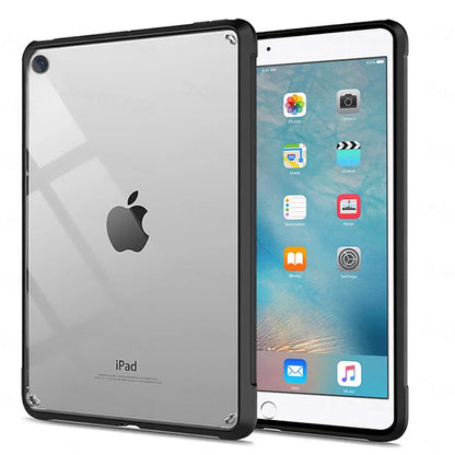 Transparent Silicone Case for iPad Pro 11, 10.2 9/8/7 Gen, 9.7 5/6 Gen, Air 4/5 10.9, Mini 4/5/6