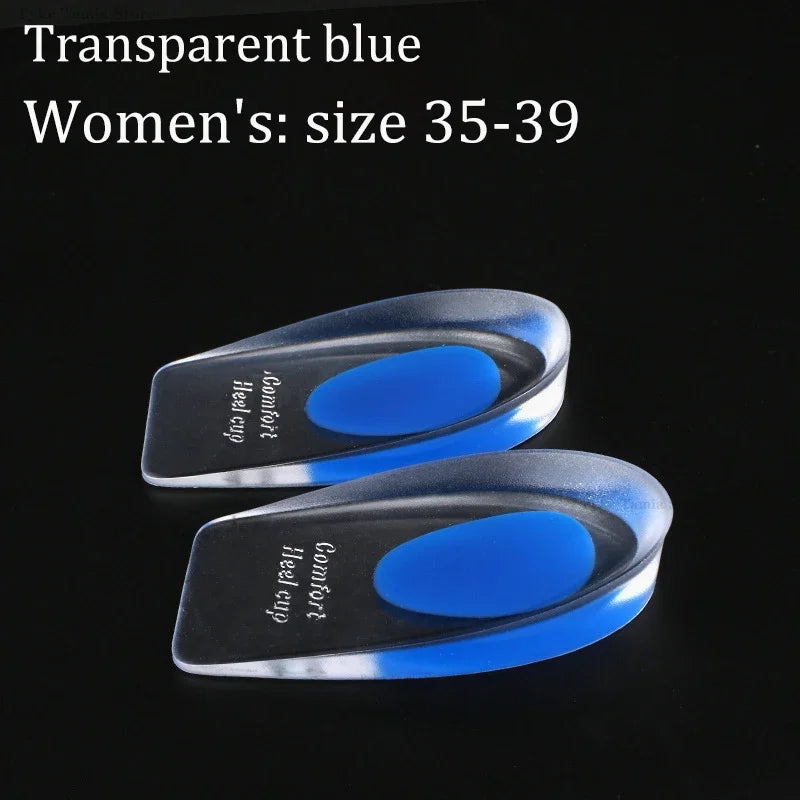 Silicone Heel Gel Pads – Soft Shock Absorbing Insoles for Pain Relief, Sports, and Foot Care