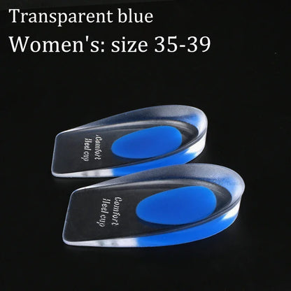 Silicone Heel Gel Pads – Soft Shock Absorbing Insoles for Pain Relief, Sports, and Foot Care