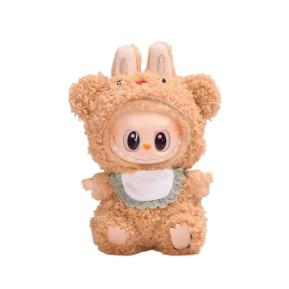 New Hot 2.0 Labubu Doll Outfit — Have A Seat Series Macaron The Monsters Vinyl Doll Clothes & Cap Accessories