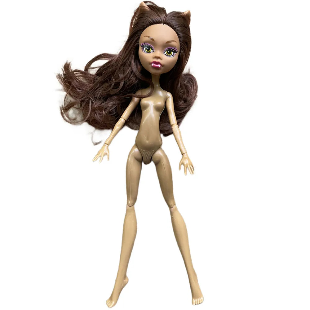 New Una Monster Dolls – Draculaura, Wolf, Frankie Stein with Movable Body & Colorful Hair for Girls