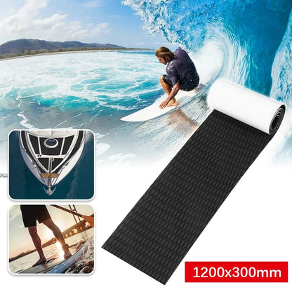 300x1200x5mm EVA Traction Foam Pads – Anti-Skid Surfboard, Jet Ski, SUP, Paddleboard & Boat Deck Flooring