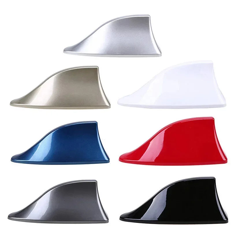 Car Radio Shark Fin Antenna – FM Signal Car Aerial for All Automobiles, Exterior Styling Replacement Part