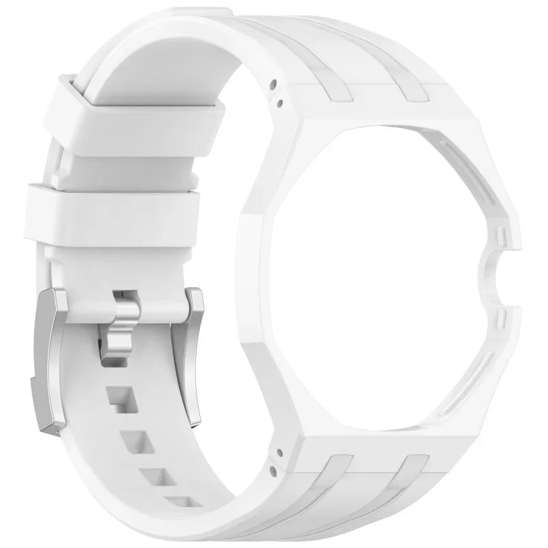 2-in-1 Swatch X AP Royal Case Strap - Silicone Wristwatch Conversion Modification Accessories
