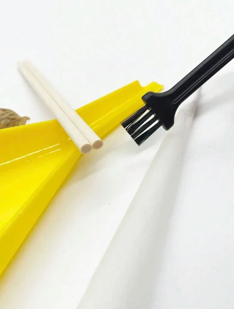 Pre-Rolled Cone Loader Set - Tobacco Filling Funnel Tool with Cleaning Brush & Press Rod