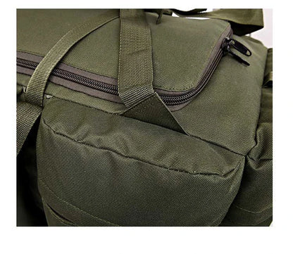 100L Large Travel Backpack & Camping Bag - Tactical Hiking, Trekking & Carry-On Duffel for Men