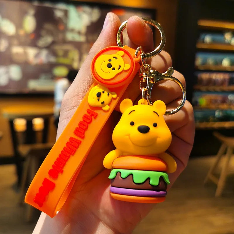 Kawaii Anime Disney Toy Story Keychain – Cartoon Doll Pendant Keyring for Kids, Personalized Gift