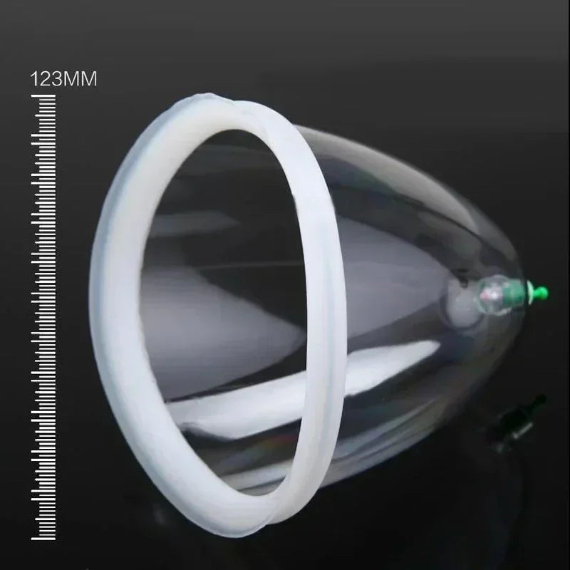 Vacuum Suction Breast & Butt Lift Enhancement Pump Kit, Cupping Therapy Massage Device for Body Firming, Shaping & Relaxation