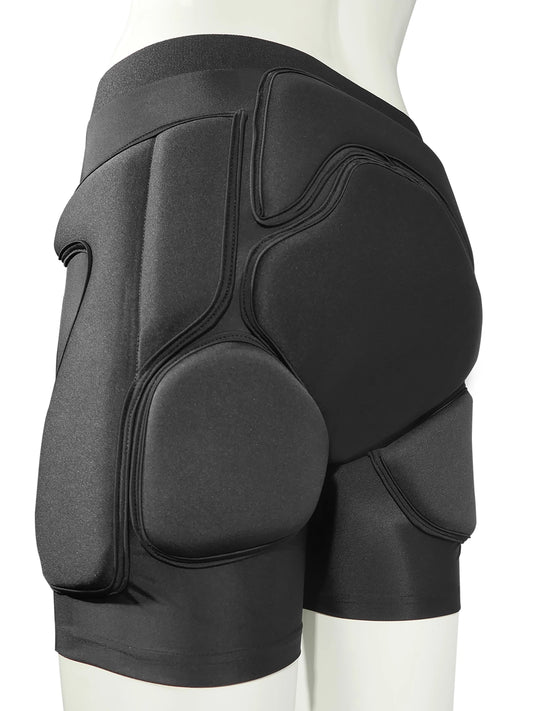 AVIVOR Protective Padded Shorts for Snowboarding, Skating & Skiing – Full Hip, Butt & Tailbone Protection