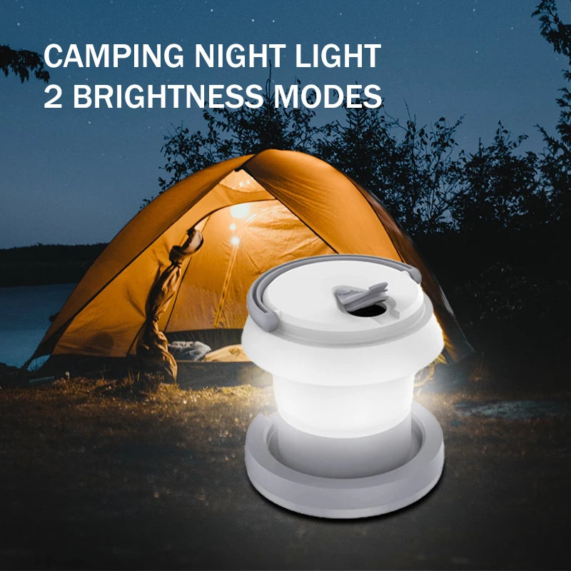 WOWER Portable Foldable Bidet – 1L Travel Toilet Sprayer with Light for Camping & Hiking
