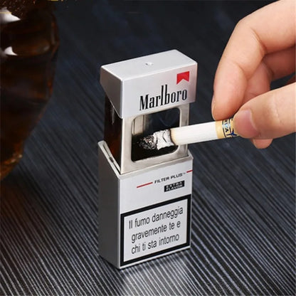 Marlboro Creative Mini Ashtray - Portable Pocket Smoking & Storage Box