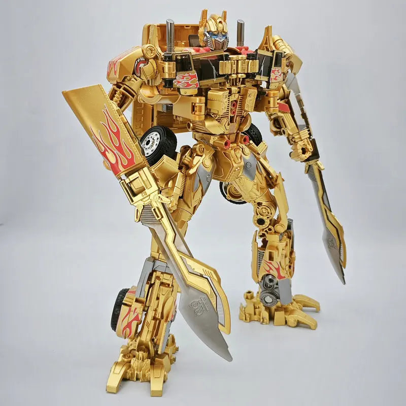 30CM Transforming Robot Toy – Optimus Prime, Bumblebee & Megatron Alloy Action Figures for Kids