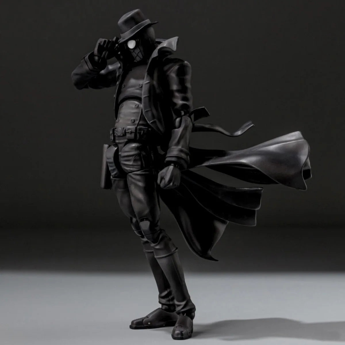 Spider-Man Noir Marvel Legends SHF Action Figure – Peter Parker Ultimate Black Spider-Man Earth-90214, Kids Gift Toy