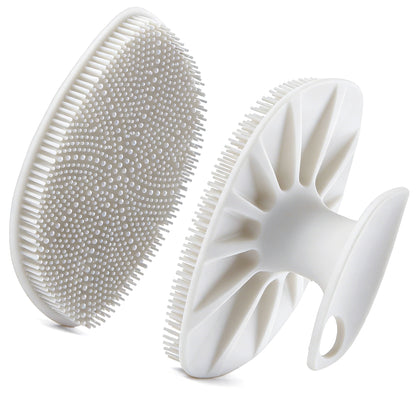 Silicone Facial Cleansing Brush – Deep Pore Cleanser & Blackhead Exfoliating Face Scrubber for Gentle Massage Skincare Tool