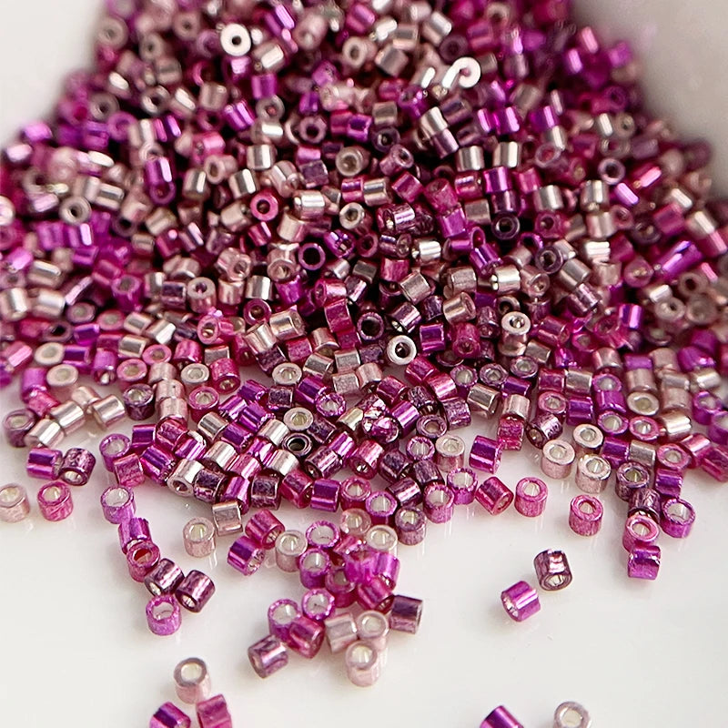Oil Painting Color Glass Seed Beads - 11/0 Loose Spacer Beads for DIY Jewelry Making, Sewing & Craft Accessories