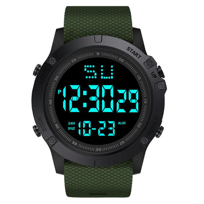 Men's Sport Watch – Multifunction Military Digital Watch, Waterproof, Luminous LED, Big Dial for Kids, Students, and Outdoors