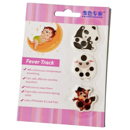 Forehead Thermometer Strips – Baby Fever Indicator Stickers for Quick Temperature Monitoring