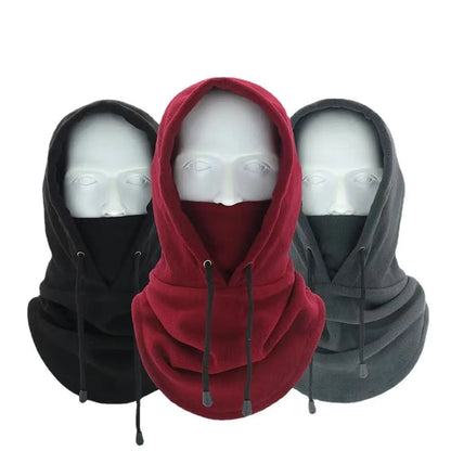 Fashion Polar Fleece Balaclava Hat - Winter Beanie, Windproof Full Face Ski Mask for Men and Women, Warmer Cap and Scarf