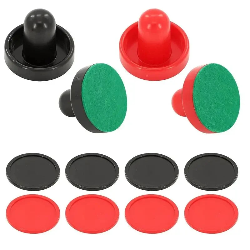 Air Hockey Paddles Replacement Set - 1/2/3/4PCS Smooth Glide Table Hockey Pushers