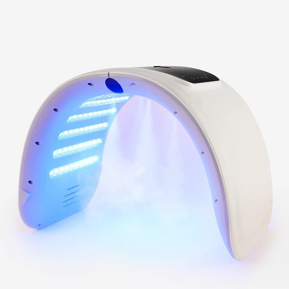 Foreverlily LED Face Mask PDT Machine – 7 Colors Light Photon Skin Rejuvenation, Facial & Body Beauty Spa with Nano Spray Mist