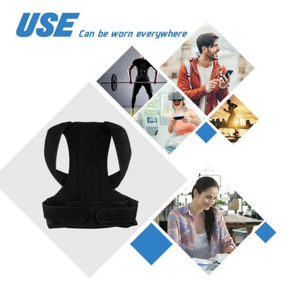 Men’s & Women’s Posture Corrector — Scoliosis & Kyphosis Fix Strap for Students & Adults | Anti-Kyphosis Support