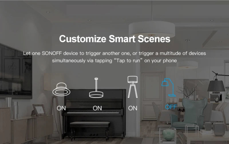 Sonoff Mini R2 WiFi Smart Switch - Remote Control, 2-Way Timer, Wireless DIY Switch with eWeLink App