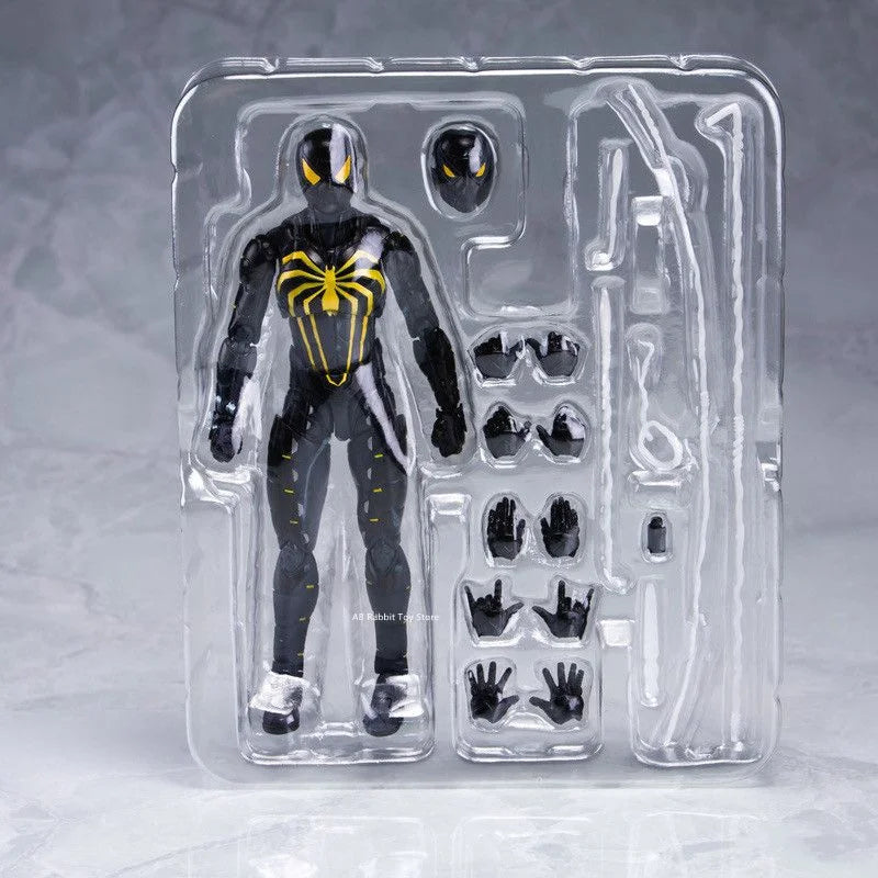 Spiderman Anime Action Figure – Anti-Octopus Suit 15cm PVC Collectible Toy for Kids & Desk Decor