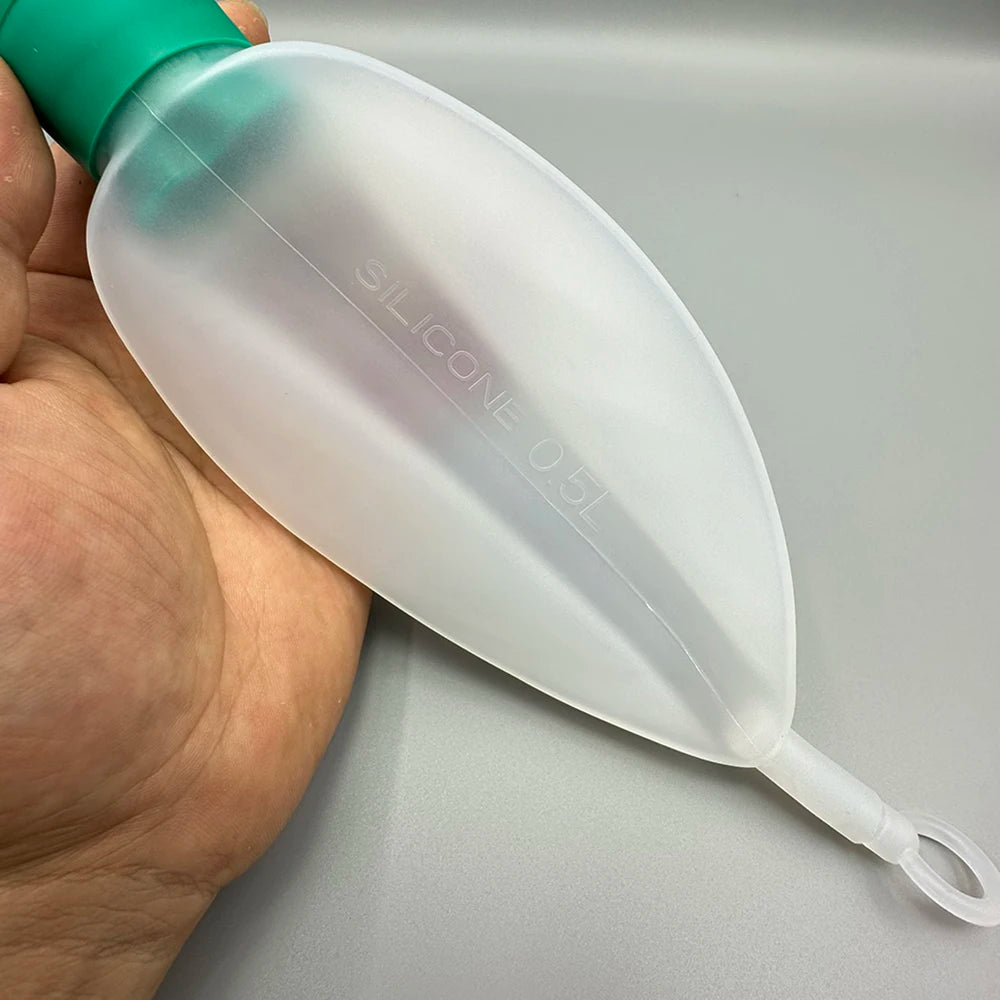 Animal Anesthesia Machine Air Storage Bag – Silicone Simulated Lung Breathing Bag for Respiratory Circuit