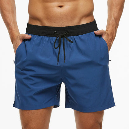 Men’s Summer Swim Shorts – Escatch Breathable Sport Board Shorts with Elastic Waist, Mesh Liner & Pockets Swimwear Beach Bermudas