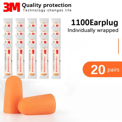 3M Industrial Anti-Noise Earplugs – Mechanical Noise Reduction & Hearing Protection