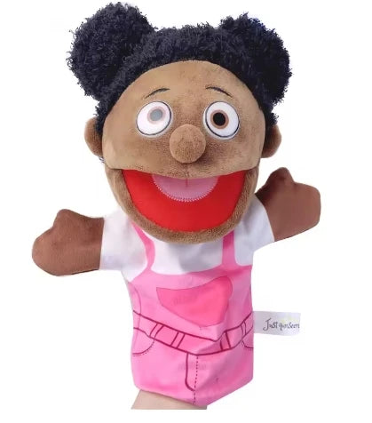 Sesame Street Plush Puppet Toys - Soft Stuffed Cartoon Figures for Kids Pretend Play & Collection