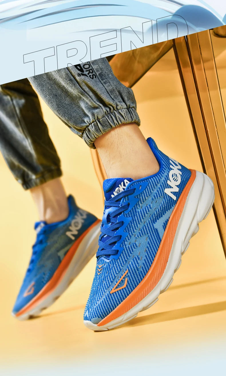 Men's Sports Running Shoes - Carbon Plate Marathon Sneakers, Lightweight & Breathable Athletic Shoes for Women