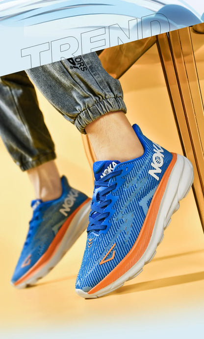 Men's Sports Running Shoes - Carbon Plate Marathon Sneakers, Lightweight & Breathable Athletic Shoes for Women