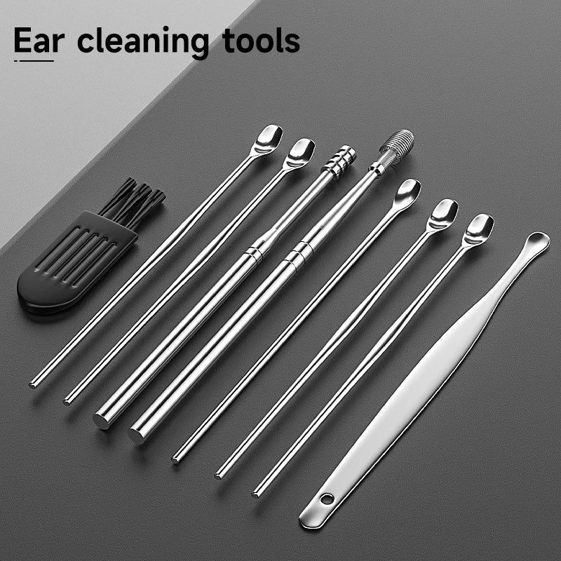 WiFi Visual Ear Sticks – HD 1080P 4.2MM Mini Otoscope Camera, Wireless Ear Picker & Cleaner, Endoscope for Ear Wax Removal & Health Care