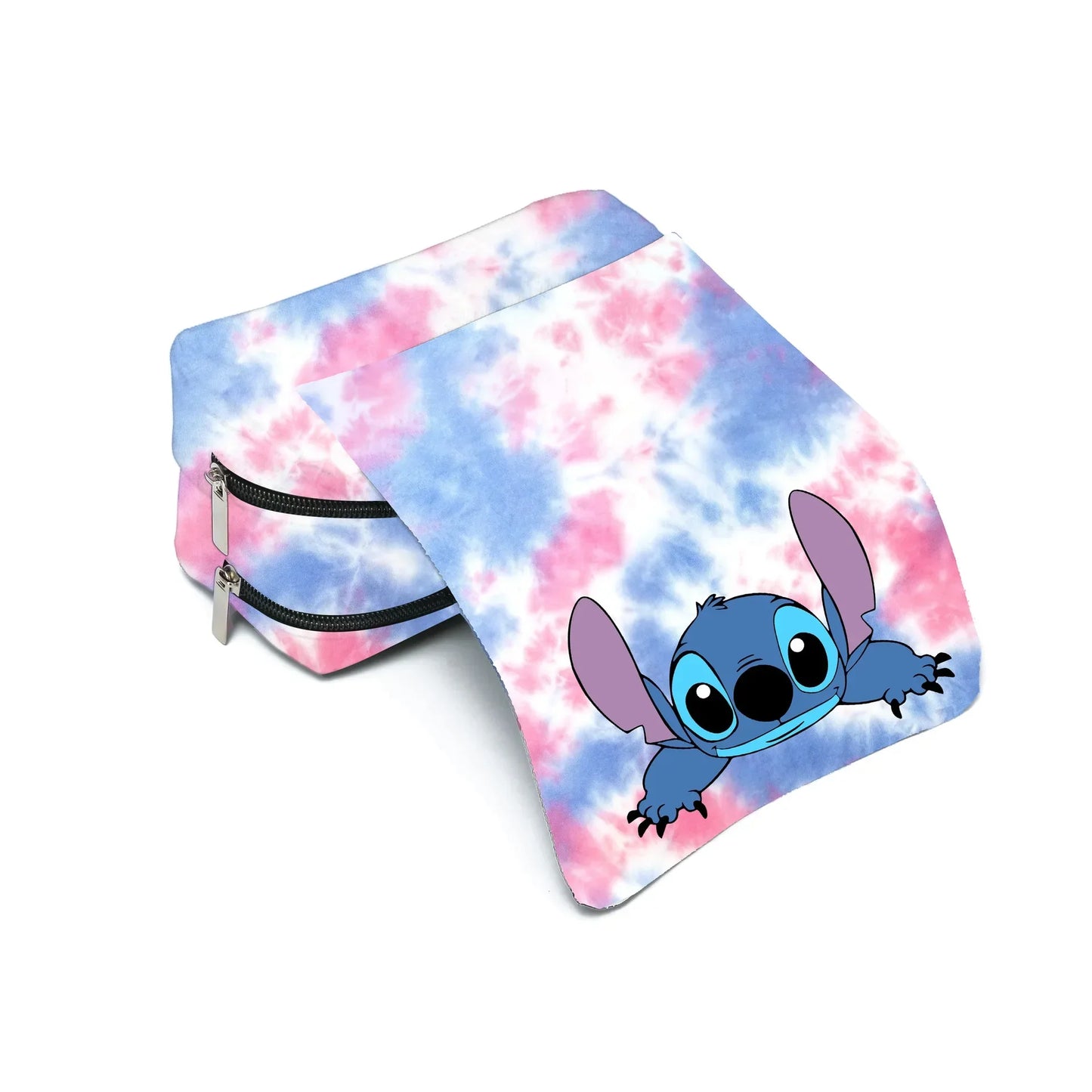 Stitch Fully Printed Flap Pencil Case – Kawaii Anime Stationery Box for School Girls