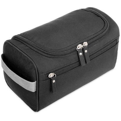 Portable Waterproof Makeup Bag – Unisex Cosmetic Organizer and Toiletry Hanging Pouch for Women and Men