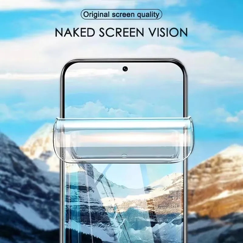 5PCS Hydrogel Screen Protector – Compatible with Samsung Galaxy S8-S24 Ultra & Note 9-20 Plus