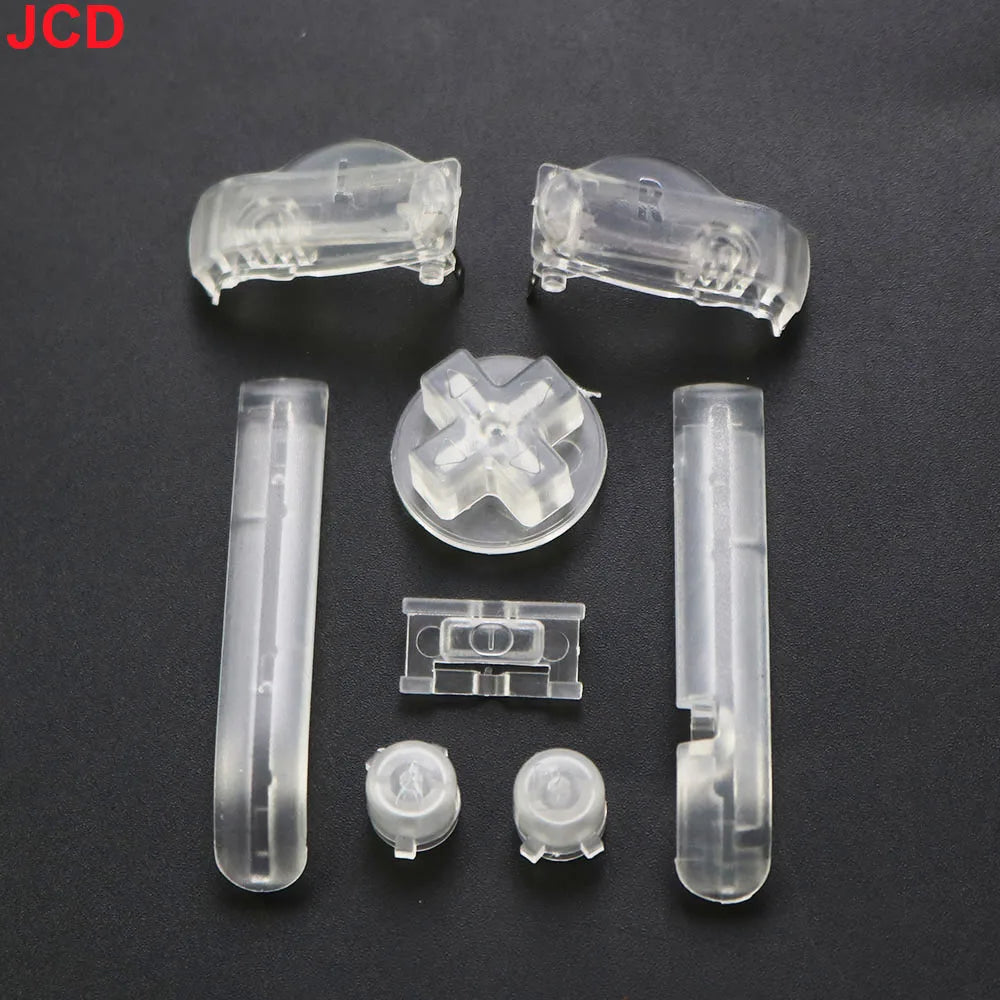 17-Color AB Buttons Keypad Set — High-Quality L/R Buttons & D-Pads for GameBoy Advance GBA with Power ON/OFF Buttons